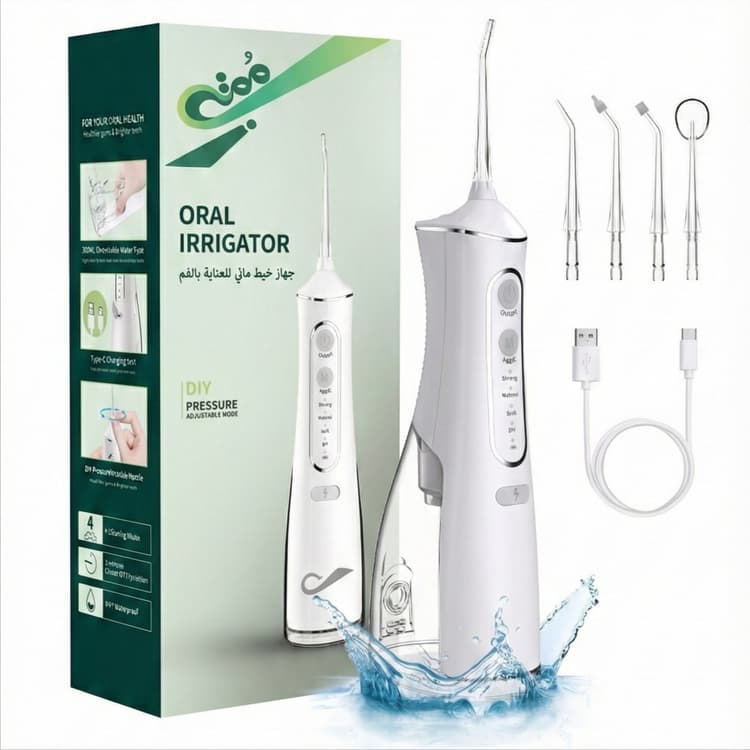 خيط الأسنان المائي